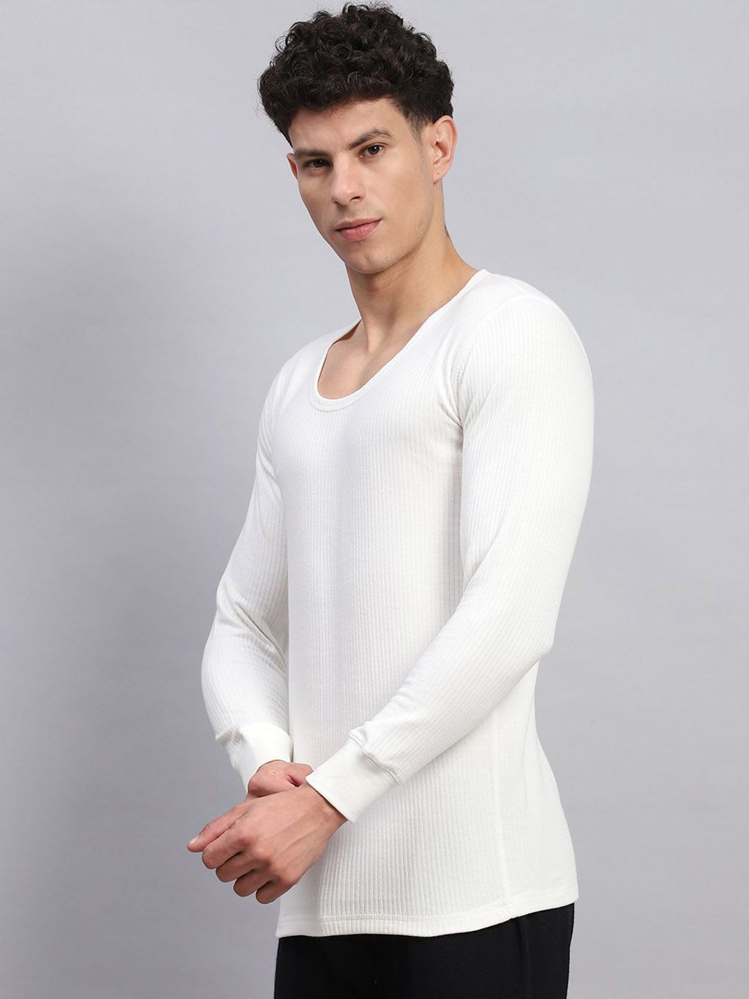 Monte Carlo Men Round Neck Full Sleeve Thermal Vest