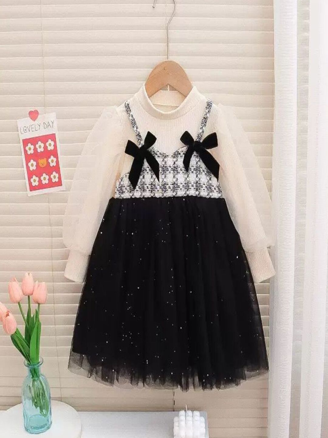 YK Fit & Flare Dress