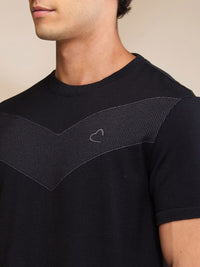 Being Human Men Solid Round Neck Cotton T-shirt