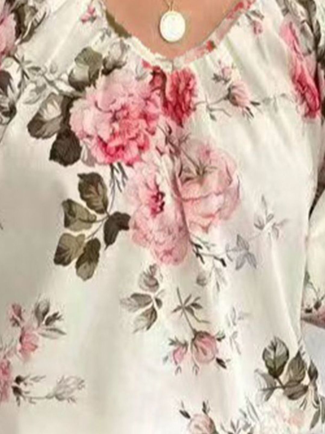 all about you Floral Print Top