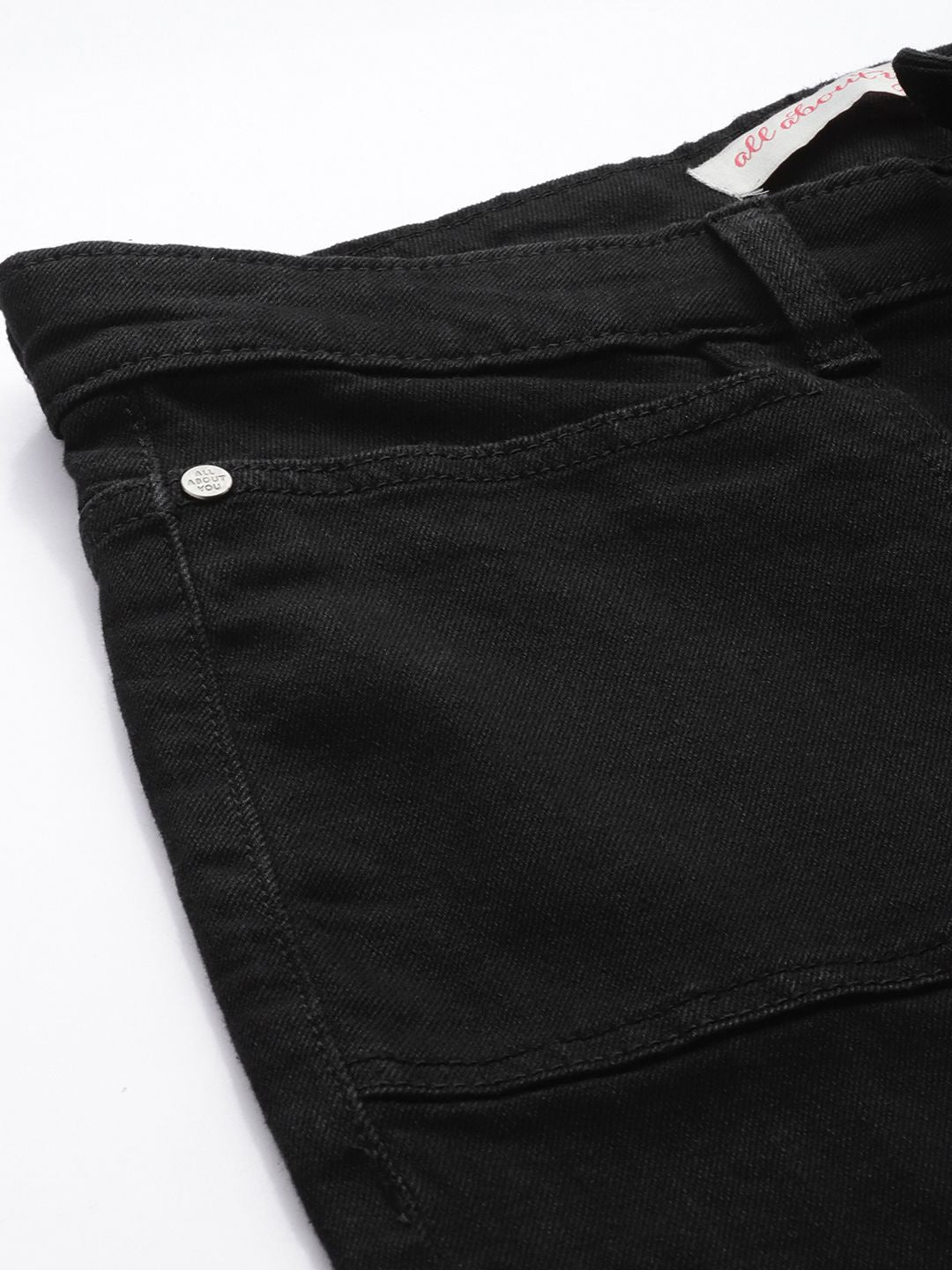 all about you Women Wide Leg Stretchable Jeans