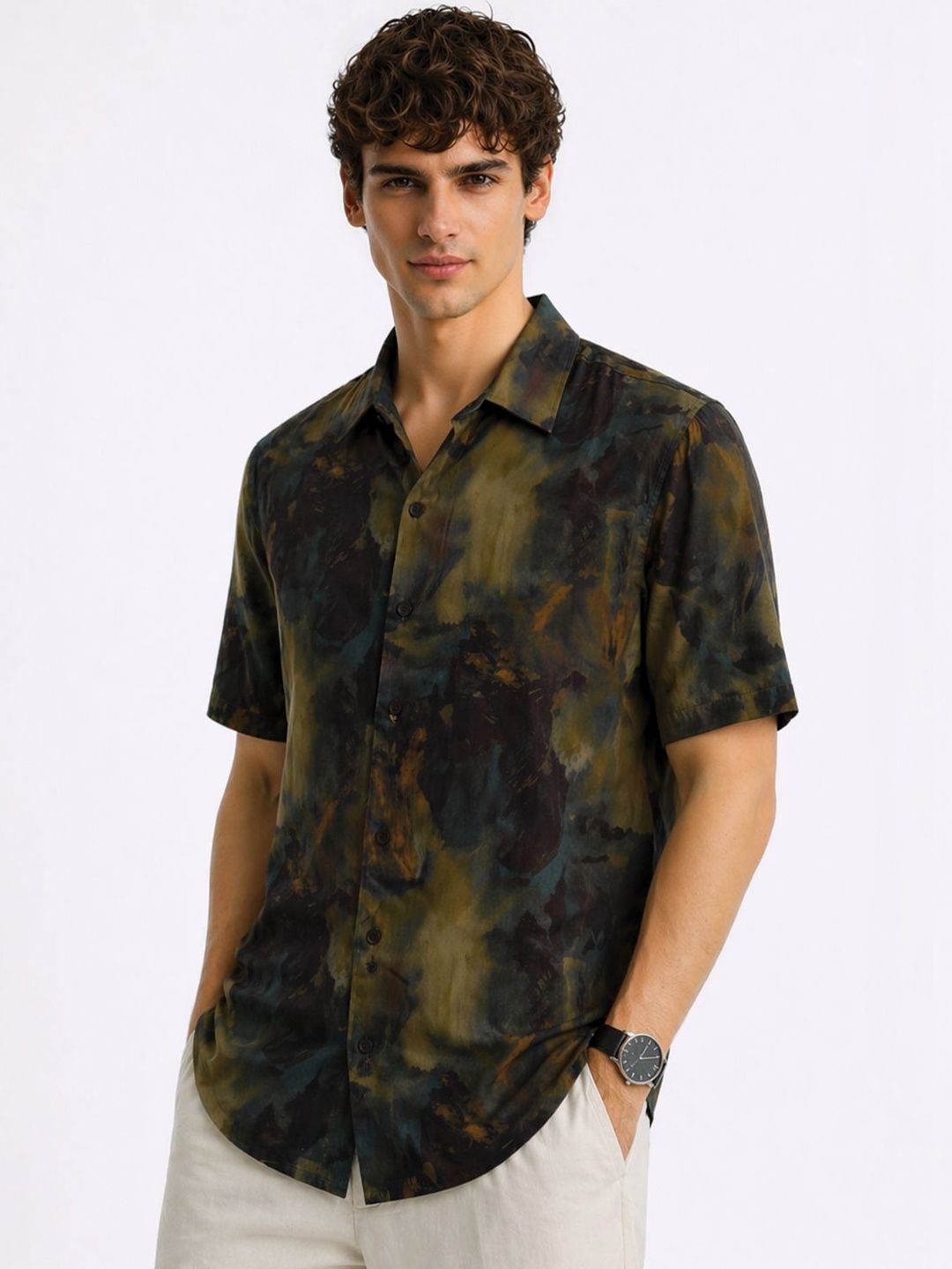 ADRO Men Standard Casual Shirt