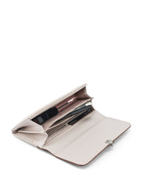 Lino Perros Women Avril Mode Colourblocked Two Fold Wallet with SD Card Holder