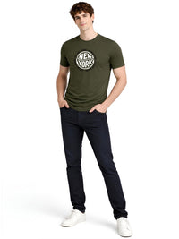 ADRO Men Typography Printed T-shirt