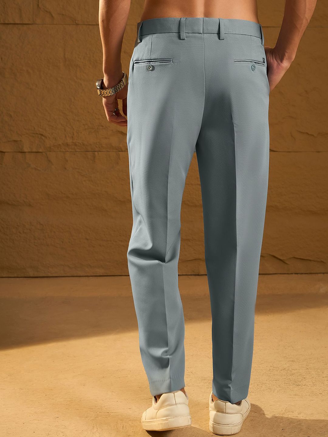 DENNISON Double Pleated Korean Baggy Fit Trouser