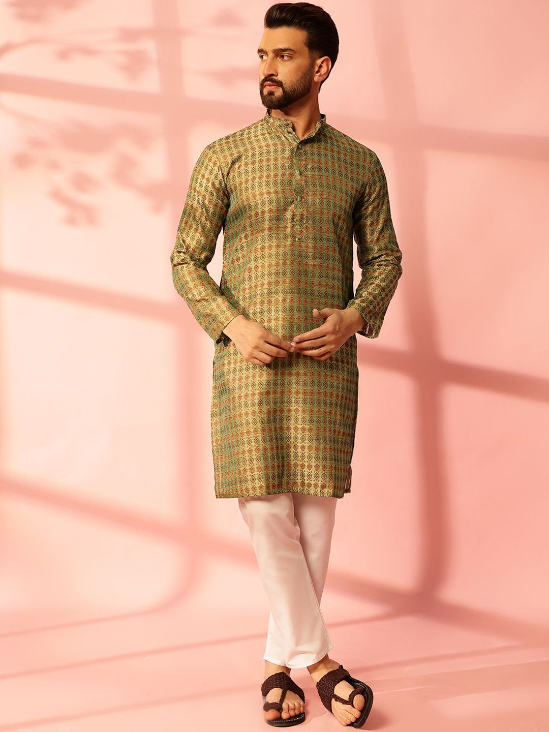 Anouk Men Regular Kurta with Pyjamas