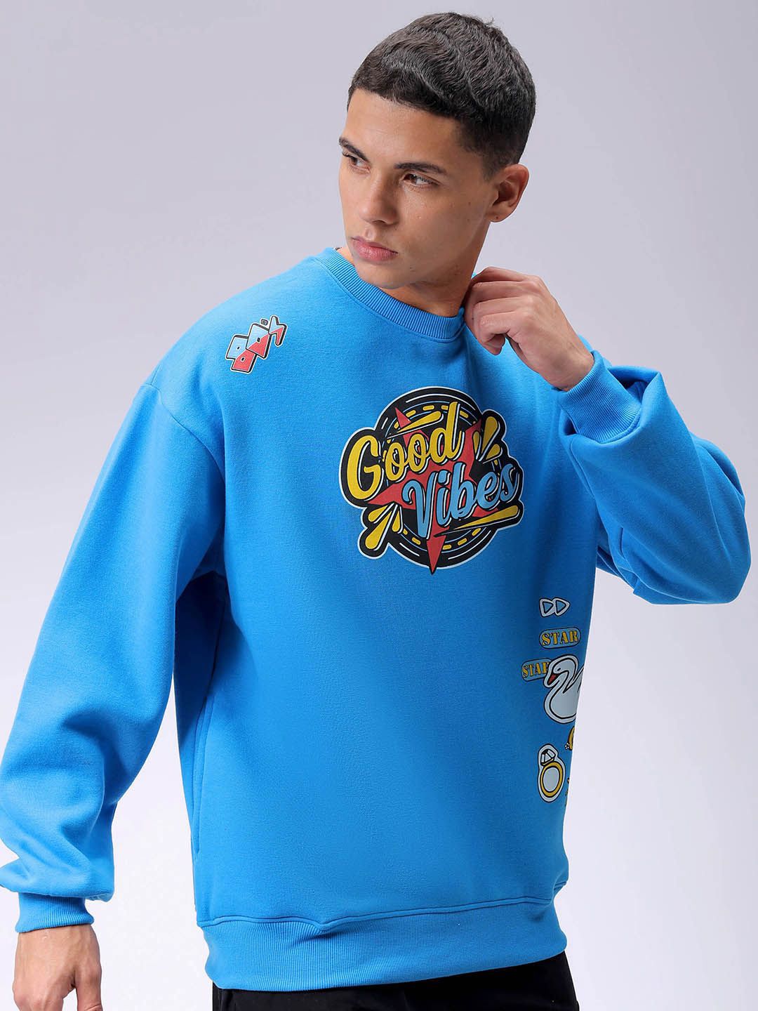 The Indian Garage Co Men Printed Sweatshirt