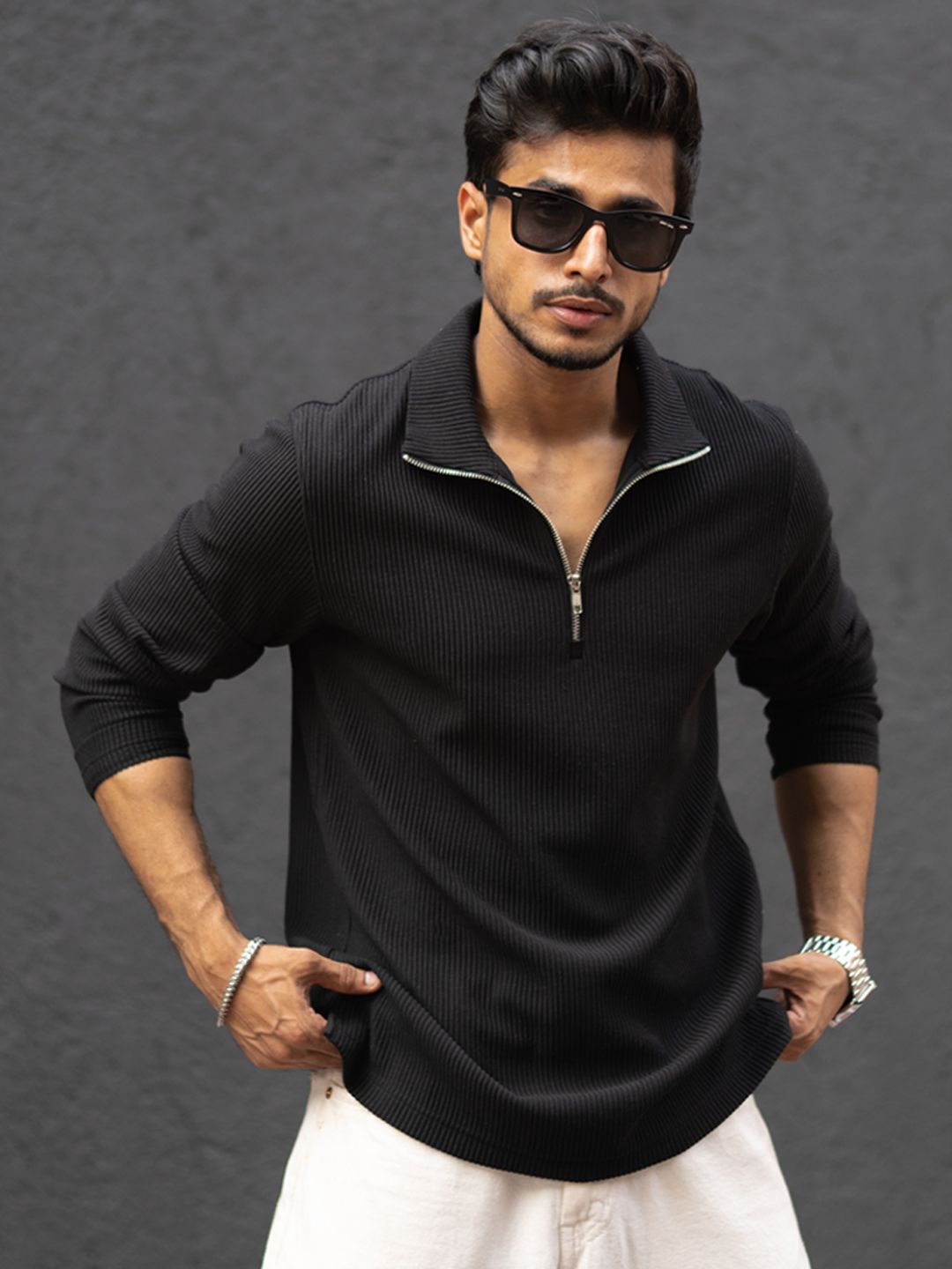 Powerlook Men Polo Collar T-shirt
