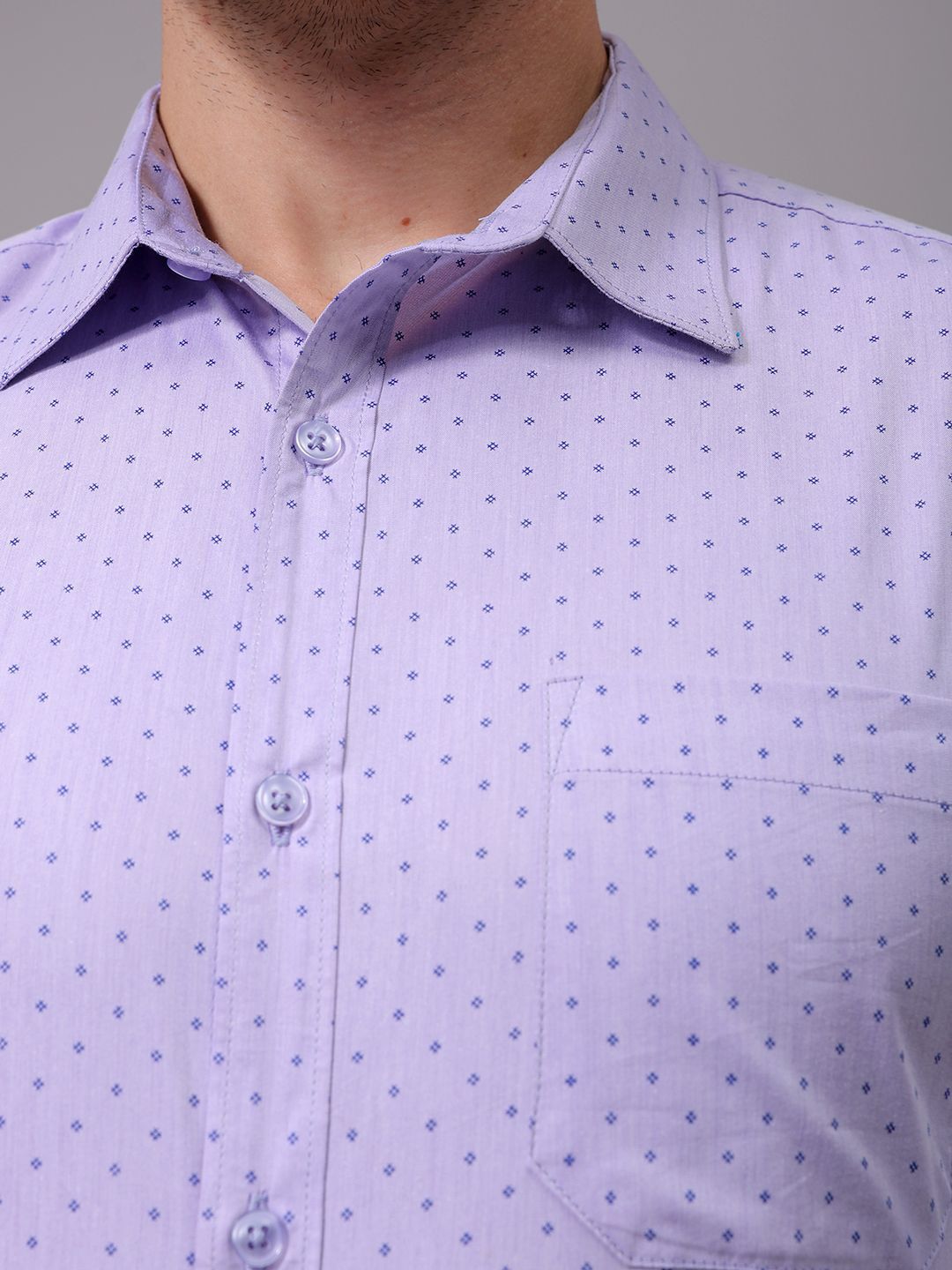 The Indian Garage Co. X Luxe Men Slim Fit Opaque Printed Formal Shirt