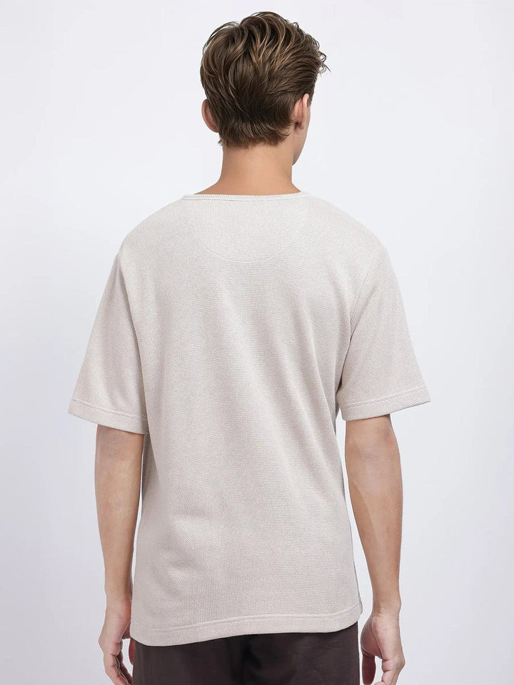 RARE RABBIT Men Pockets Boxy T-shirt