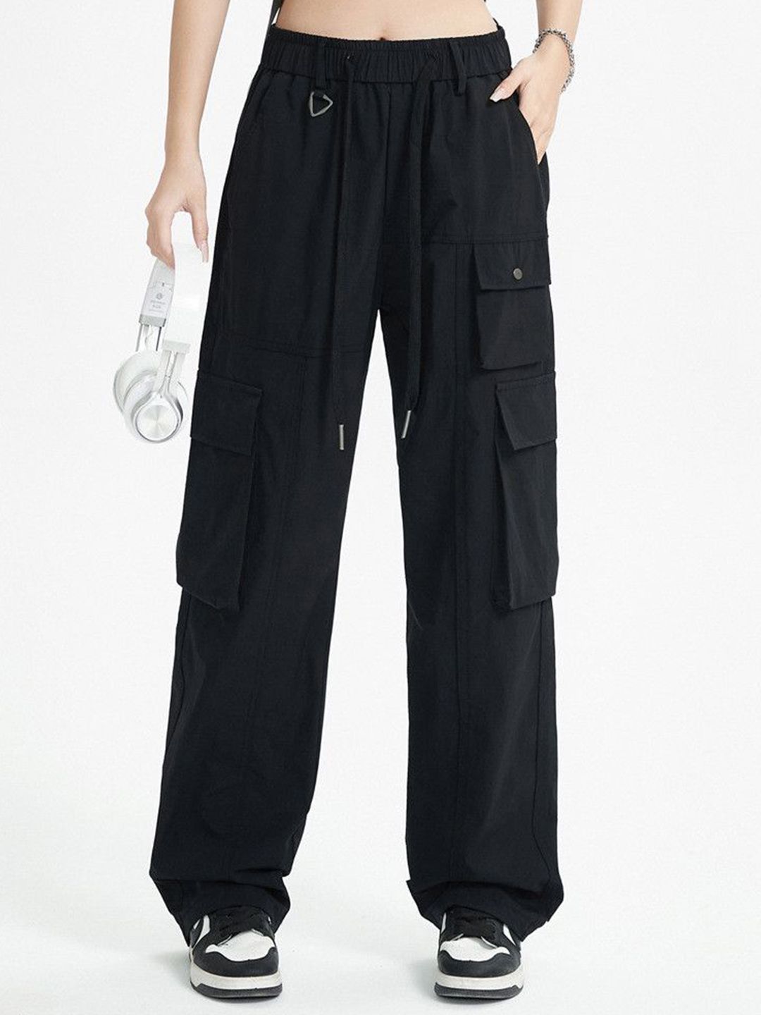DressBerry Women Regular Fit Mid-Rise Cargos