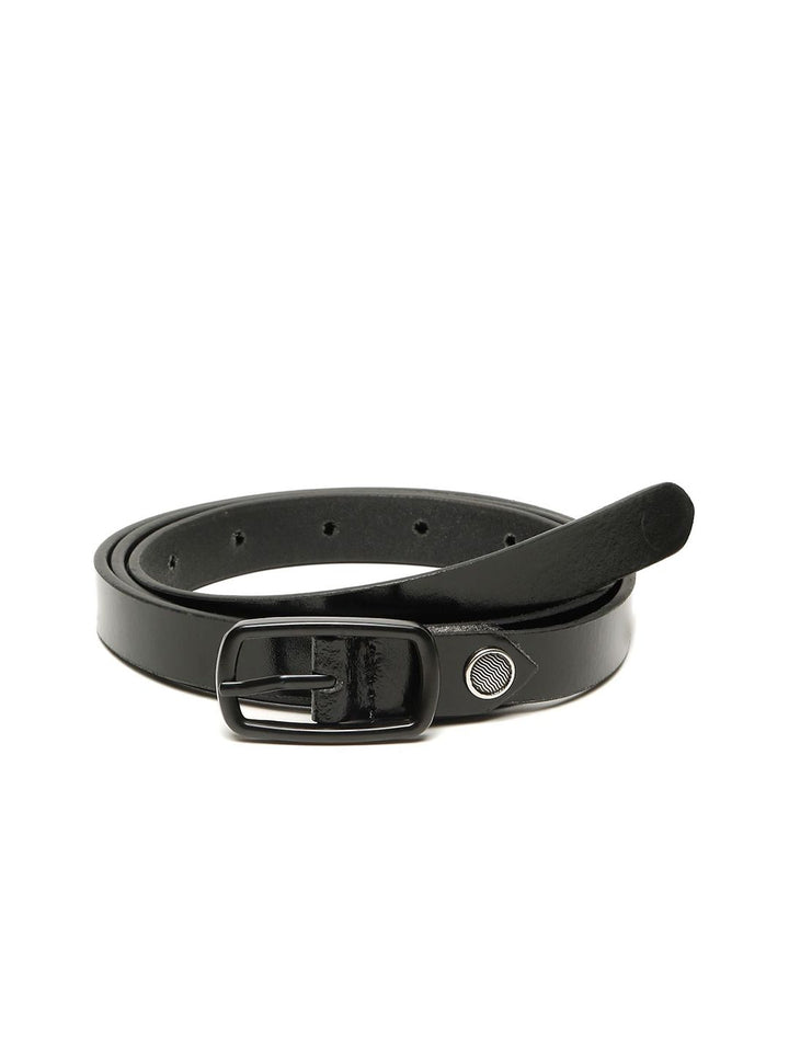 Teakwood Leathers Women Casual Slim Leather Belt
