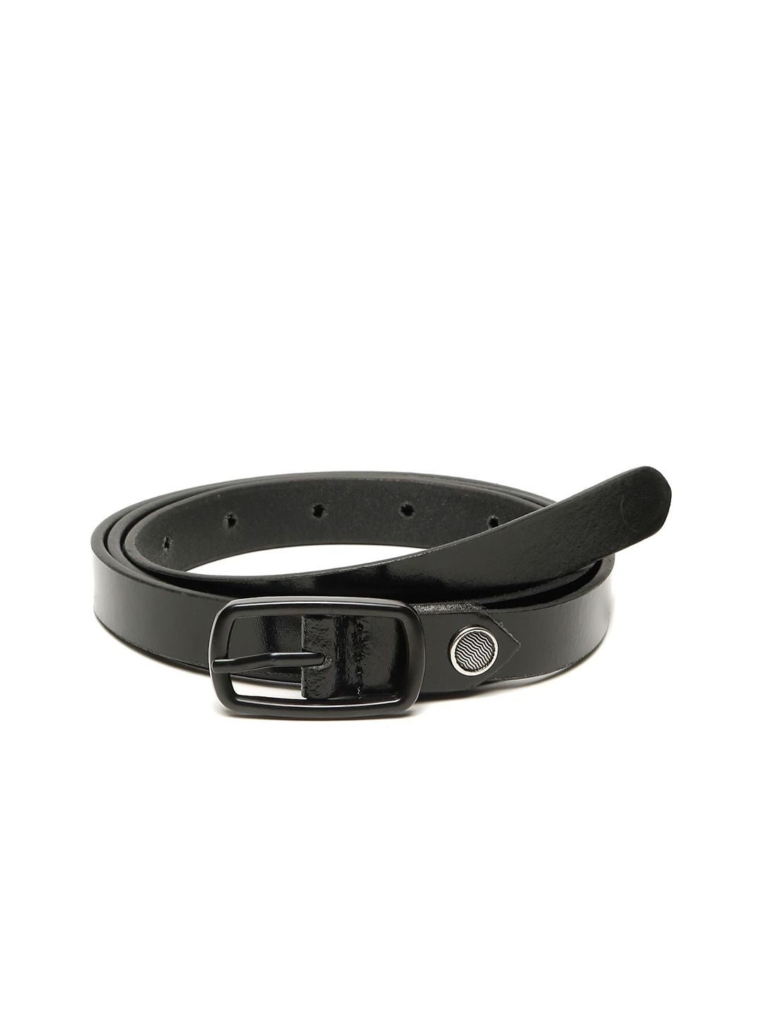 Teakwood Leathers Women Casual Slim Leather Belt