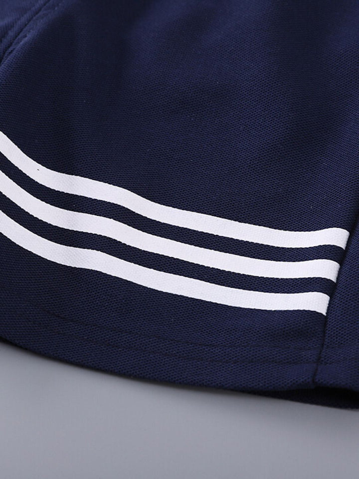 YK Kids Striped T-shirt With Shorts