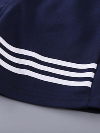 YK Kids Striped T-shirt With Shorts