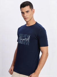 ADRO Men Navy Blue Tshirts