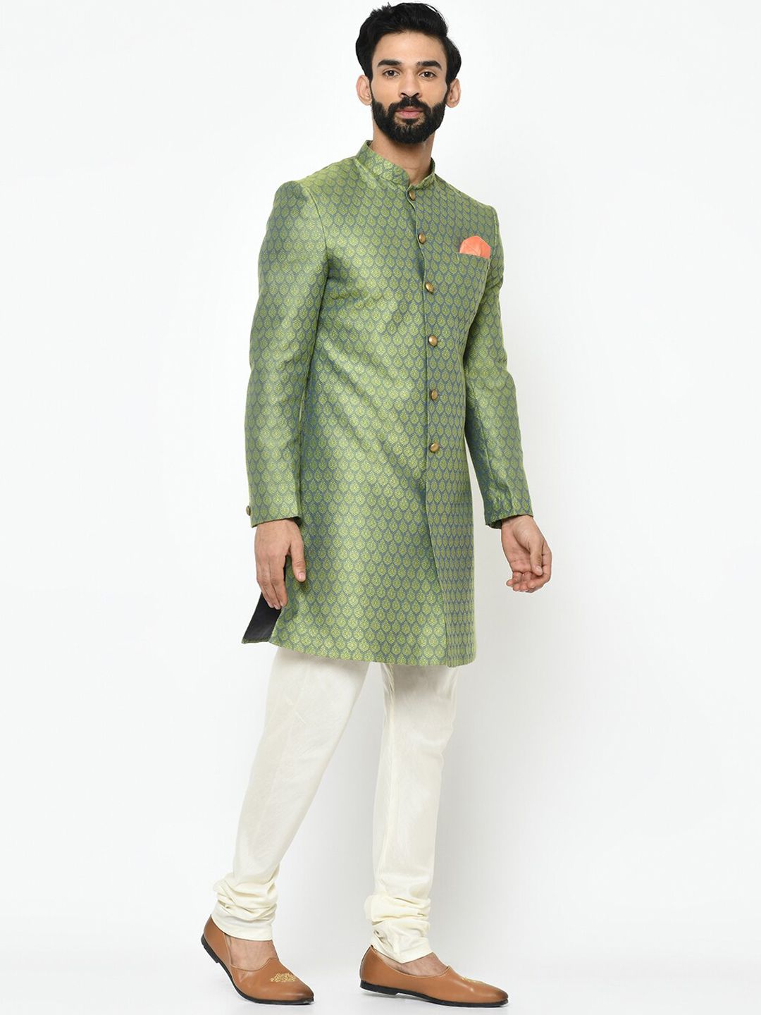 KISAH Men Indowestern Sherwani Set