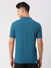 Being Human Polo Collar Short Sleeves Cotton T-shirt
