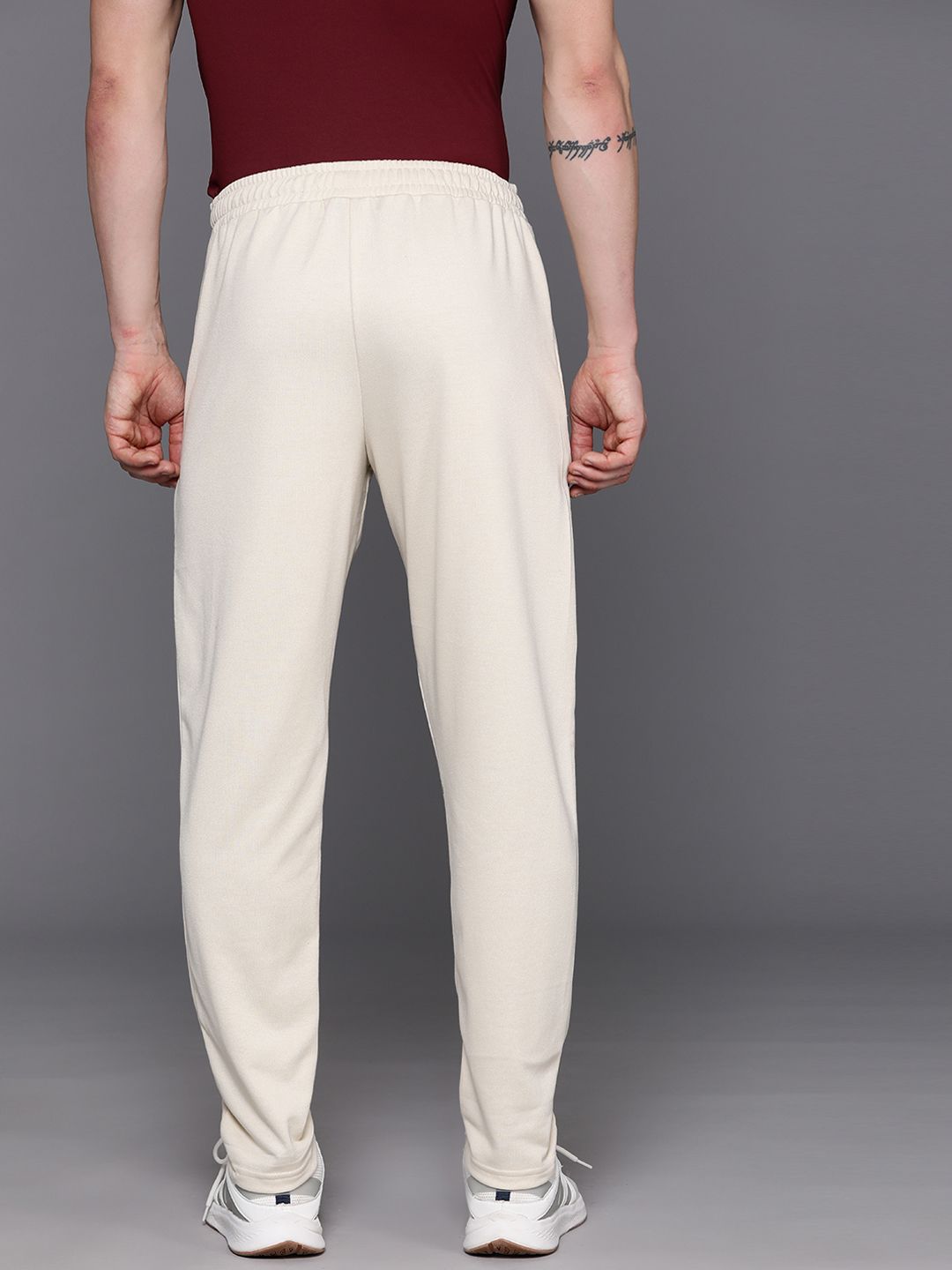 HRX by Hrithik Roshan Men Lifestyle Track Pants With Placement Typography