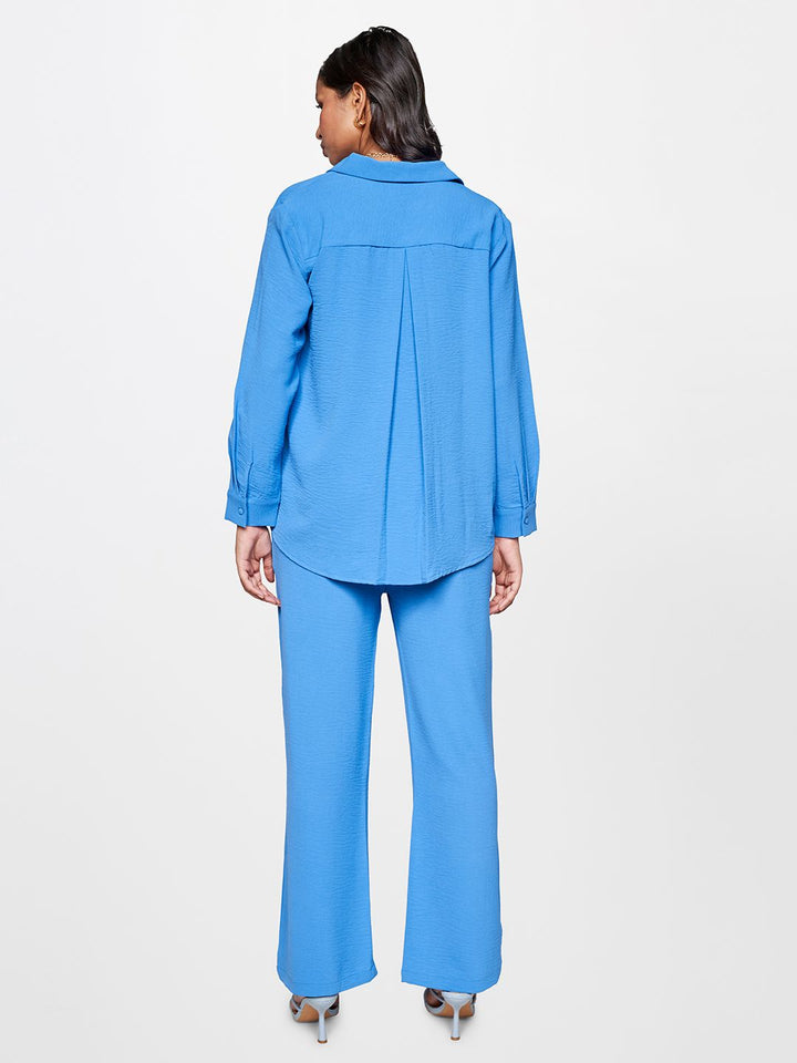 AND Spread Collar Shirt With Trousers