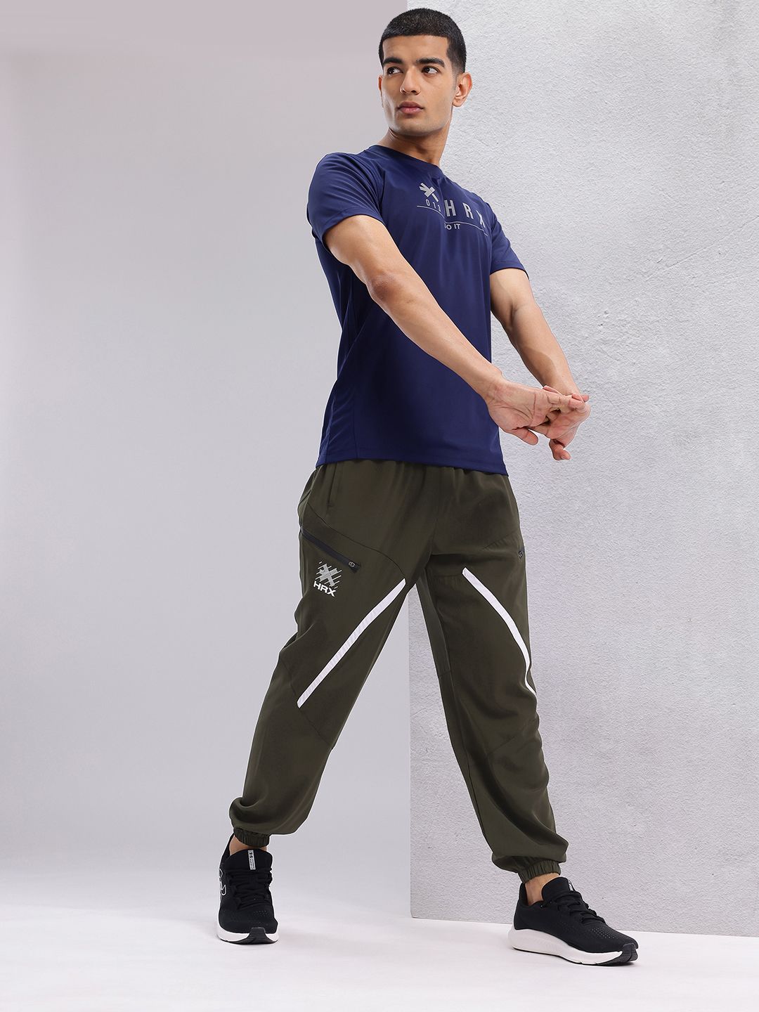 HRX by Hrithik Roshan Men Rapid-Dry Training Joggers