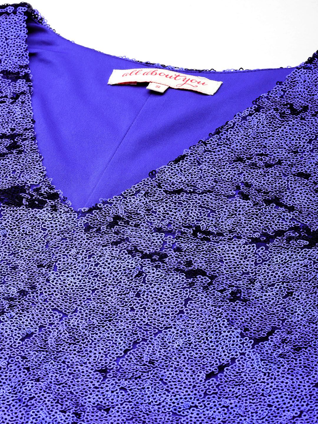 all about you Sequin Embellished Sheath Mini Dress