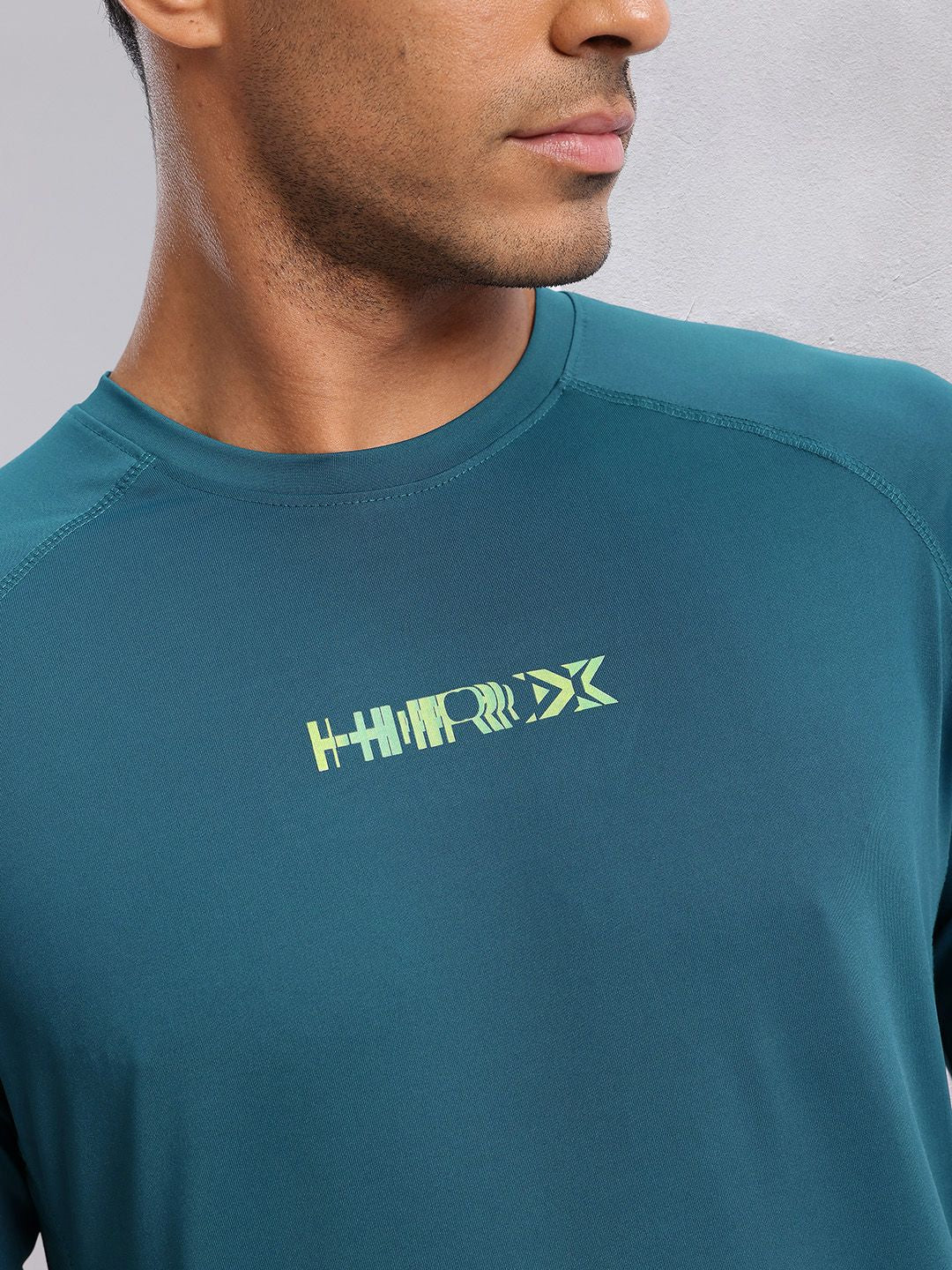 HRX by Hrithik Roshan Printed Rapid-Dry Training T-shirt