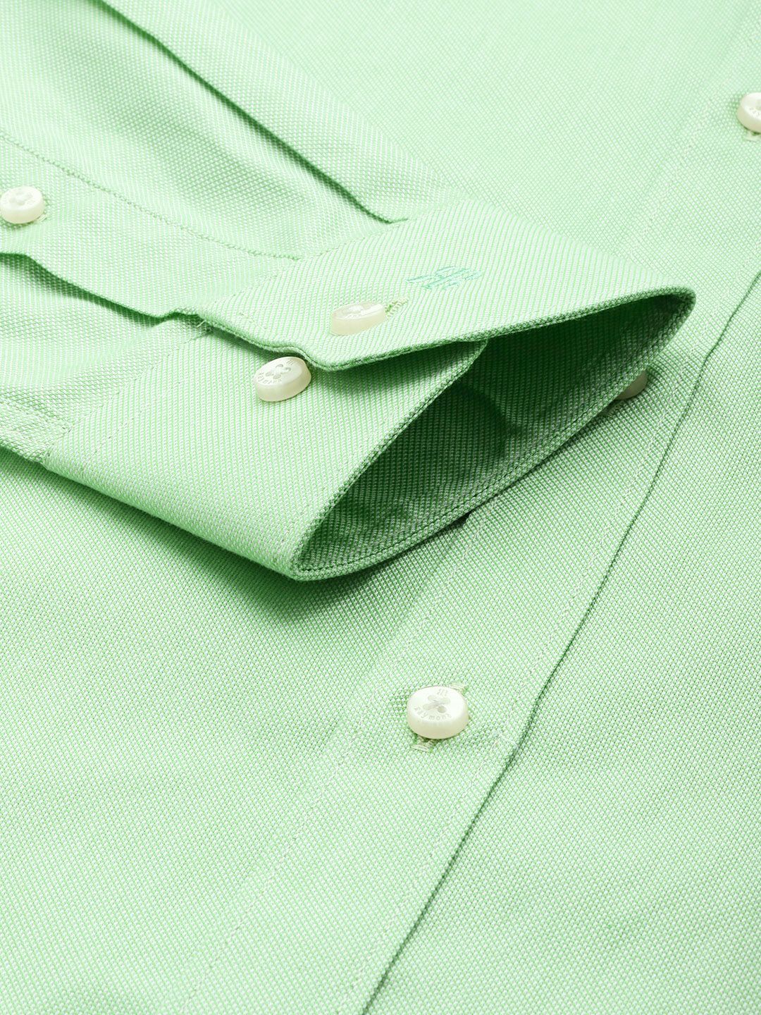 Raymond Self Design Slim Fit Pure Cotton Formal Shirt