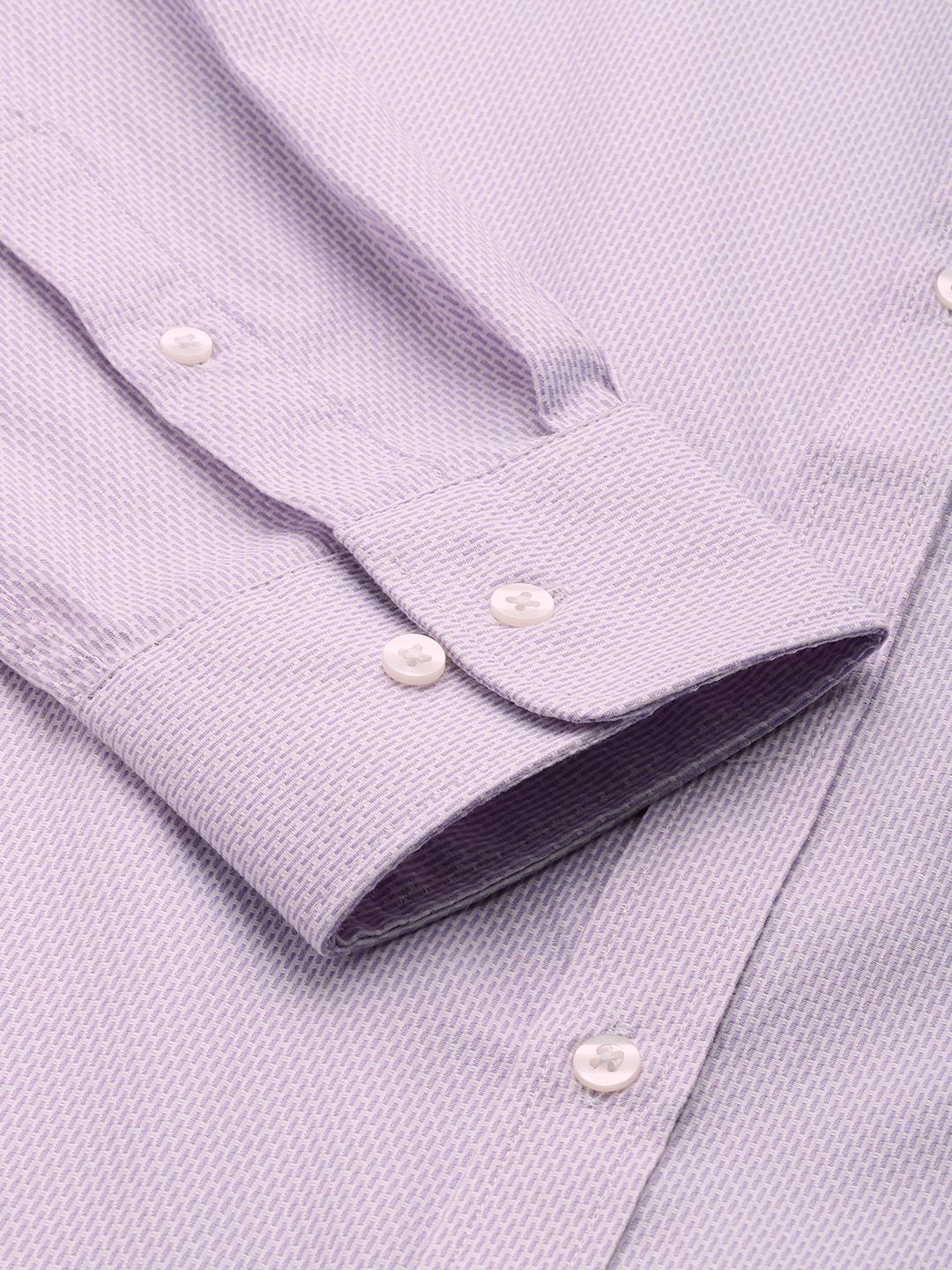 Park Avenue Slim Fit Textured Formal Shirt