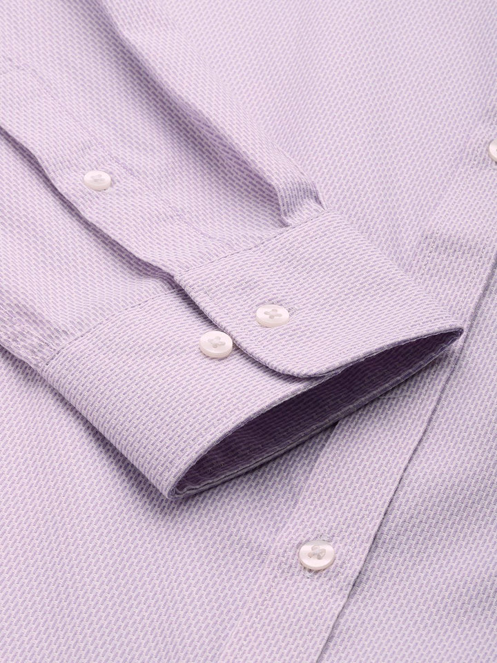 Park Avenue Slim Fit Textured Formal Shirt