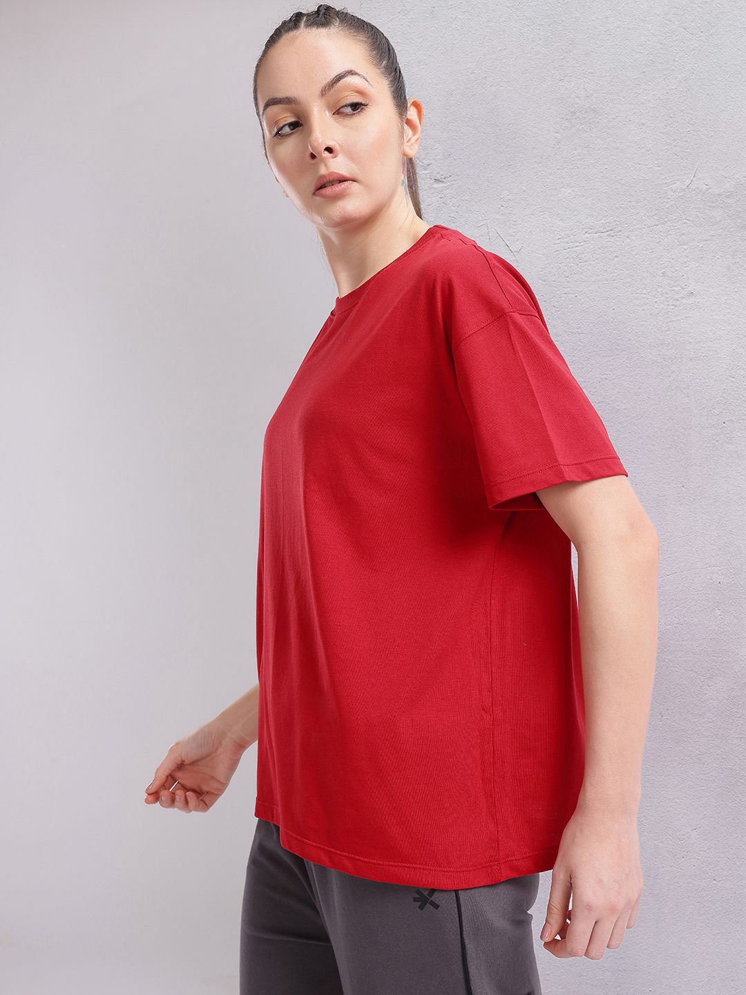 HRX by Hrithik Roshan Women Printed Relaxed Fit T-shirt