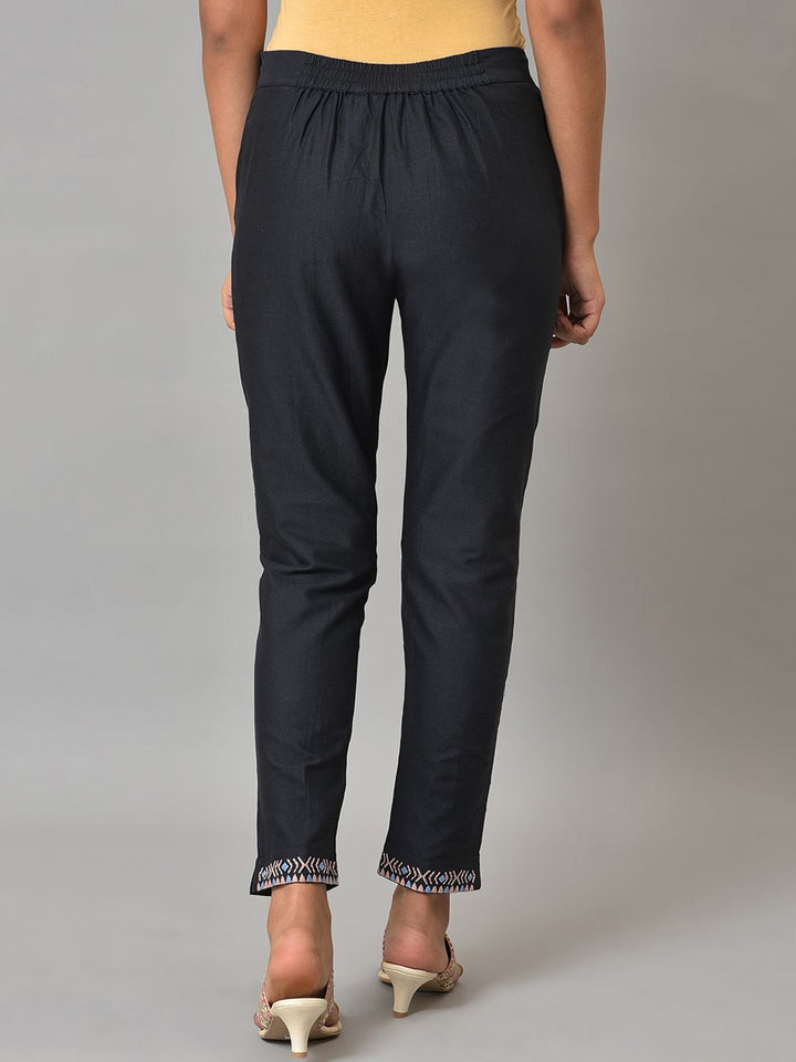 W Women Mid-Rise Regular Fit Trousers