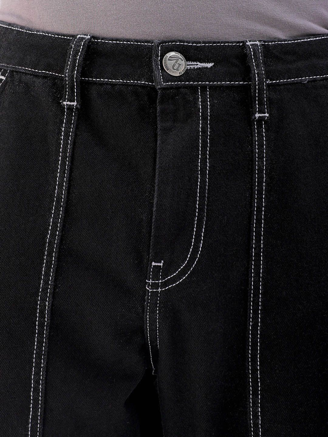 The Indian Garage Co Men Regular Fit Mid-Rise Cargo Jeans
