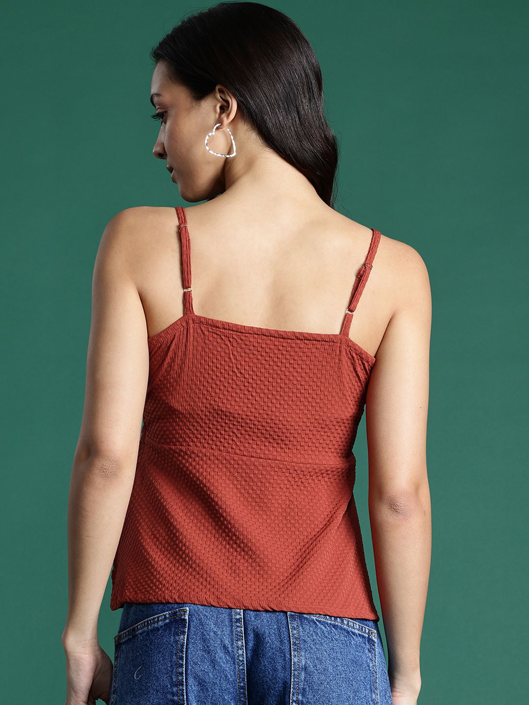 DressBerry Textured Empire Top