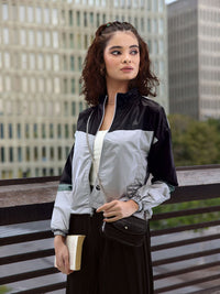 DressBerry Colourblocked Tailored Jacket