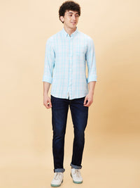 Being Human Men Slim Fit Mid Rise Clean Look Light Fade Jeans