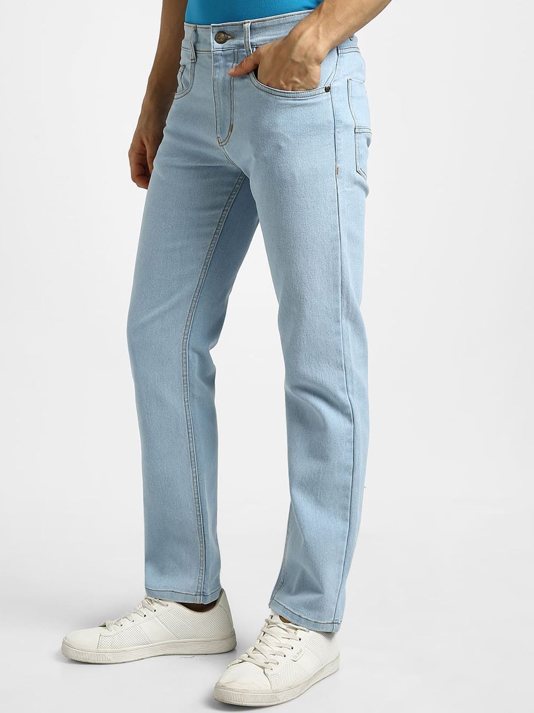 Urbano Fashion Men Mid-Rise Stretchable Jeans