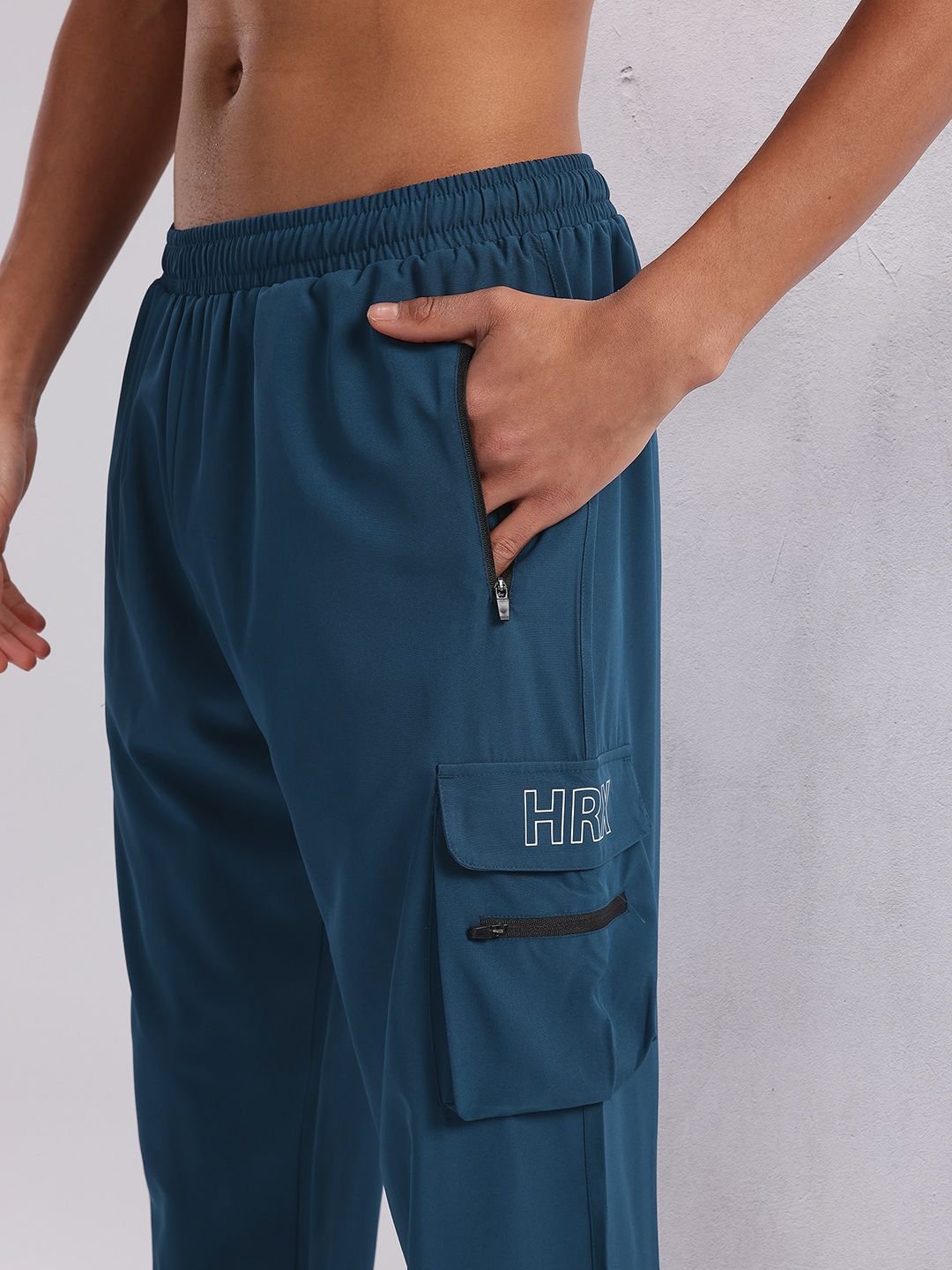 HRX by Hrithik Roshan Men Cargo Style Training Track Pants