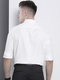 The Indian Garage Co. X Luxe Men Slim Fit Opaque Formal Shirt