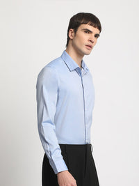 THE BEAR HOUSE Slim Fit Opaque Cotton Formal Shirt