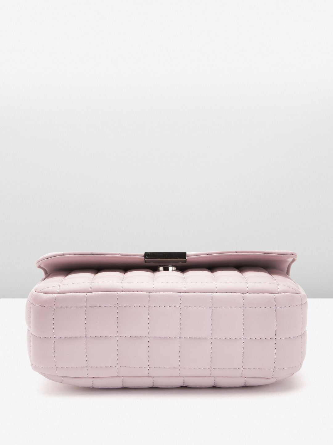 Lino Perros Structured Sling Bag with Quilted Detail