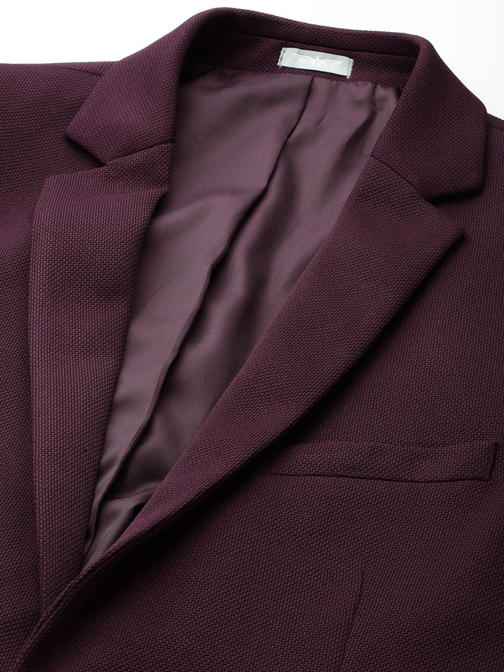 Park Avenue Notched Lapel Collar Single Breasted Formal Blazer