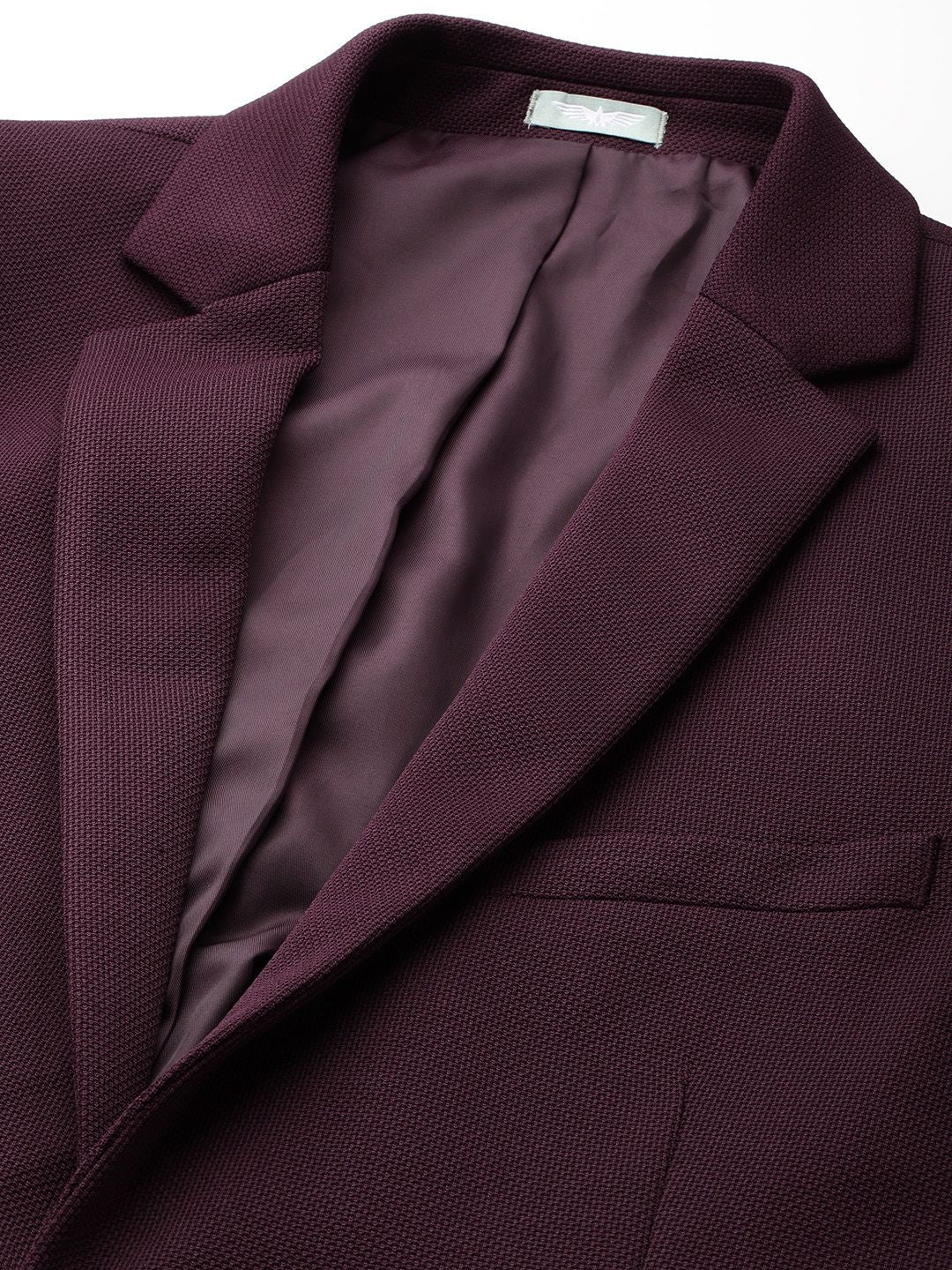 Park Avenue Notched Lapel Collar Single Breasted Formal Blazer