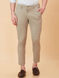Being Human Men Mid Rise Easy Wash Cotton Chino Trousers