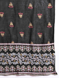Anouk Printed Ready to Wear Lehenga & Smocked Blouse With Dupatta