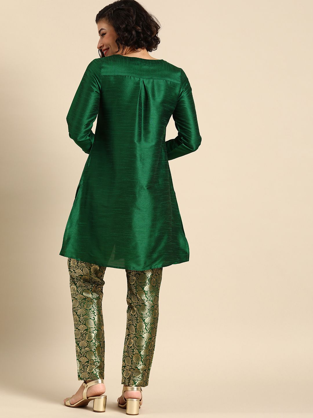 Anouk Women Regular Kurta With Trousers