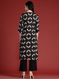 Anouk Geometric Printed Pure Cotton Kurta