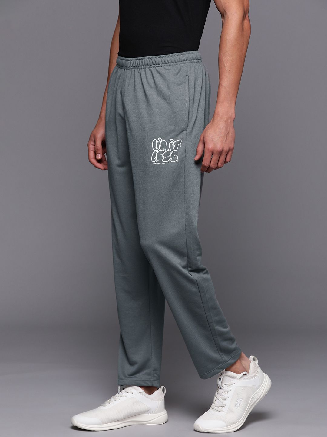 HRX by Hrithik Roshan Men Printed Detail Track Pants