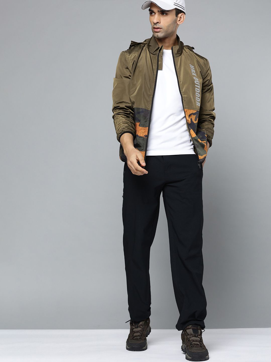 HRX By Hrithik Roshan Outdoor Men uniform green Rapid-Dry Camouflage Jacket