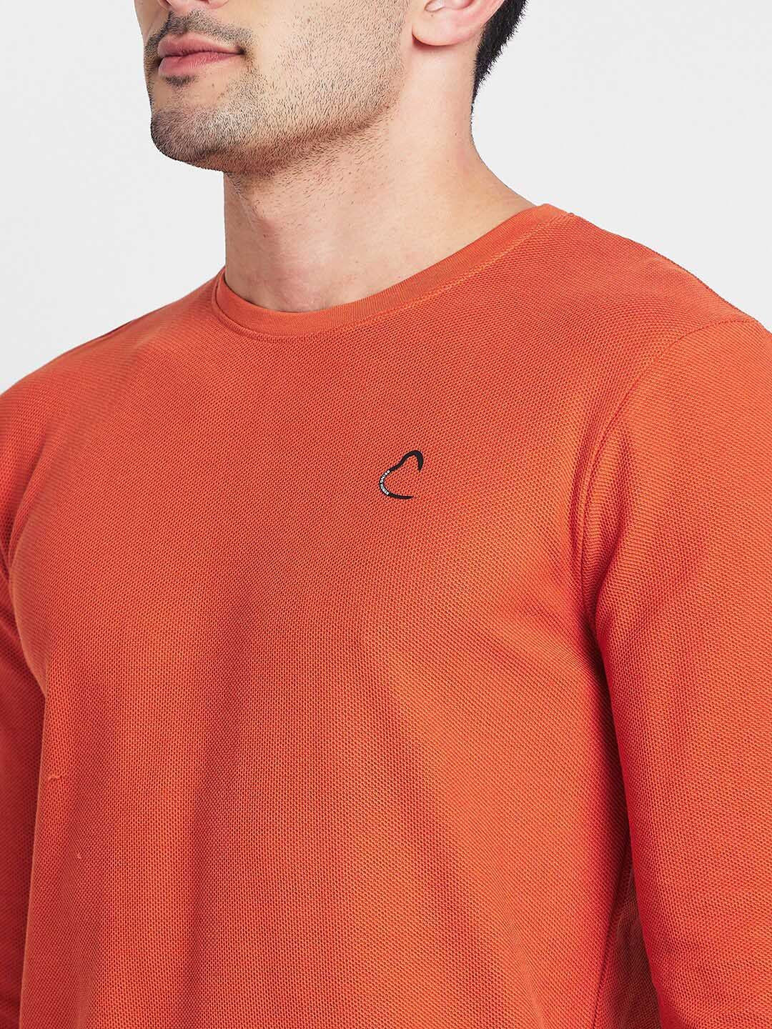 Being Human Self Design Round Neck Casual T-shirt
